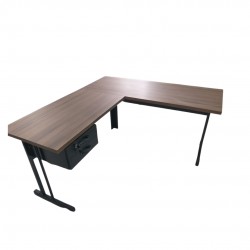 MESA EM L PÉ DE FERRO