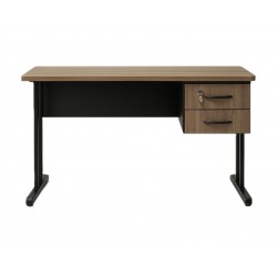 MESA RETA PÉS DE METAL